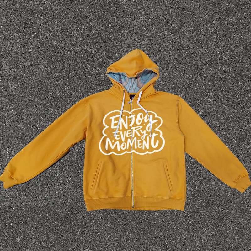 Custom Oversized Streetwear Hoodie Strings Terry Graphic Dtg Print Hooded for Spring