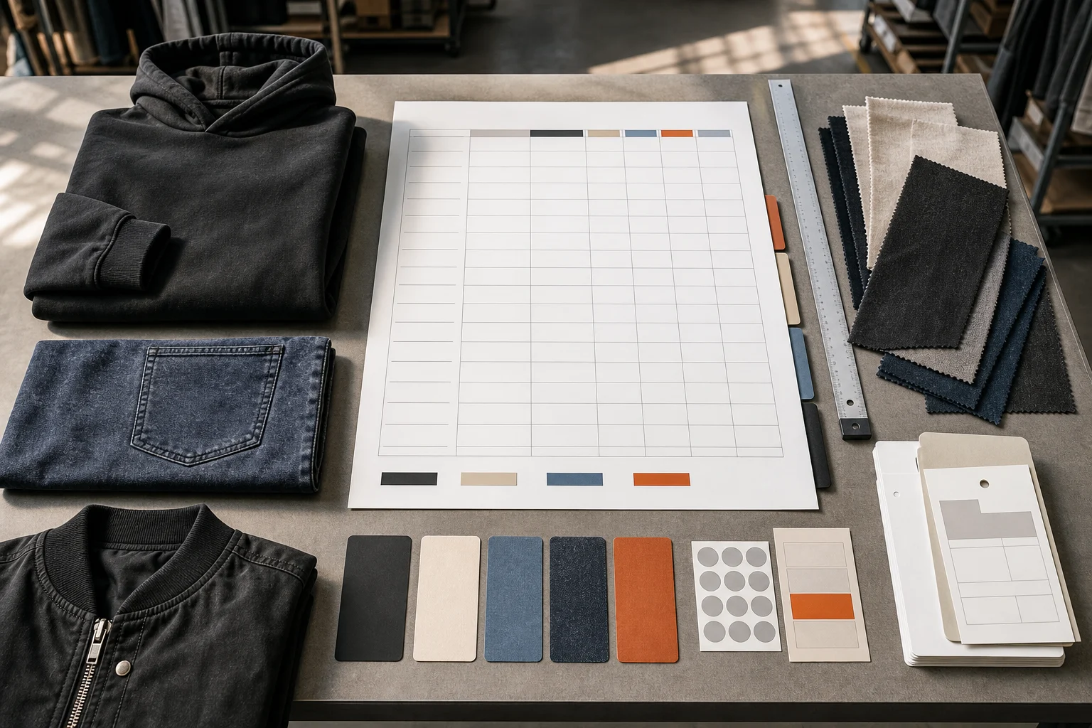 Clothing Purchase Order Checklist: Production-Ready Handoff