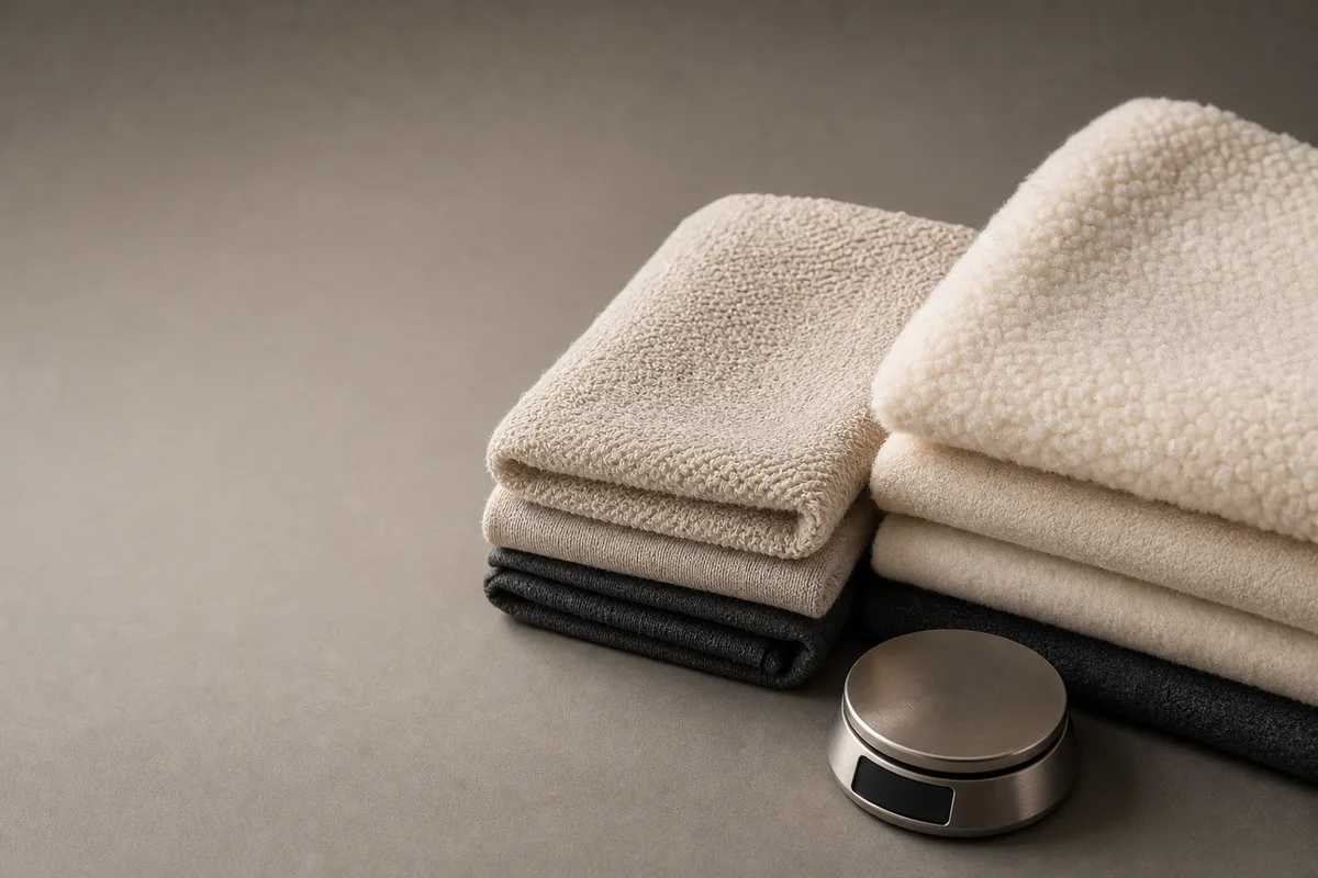 French Terry vs Brushed Fleece — and What 500 GSM Actually Buys You