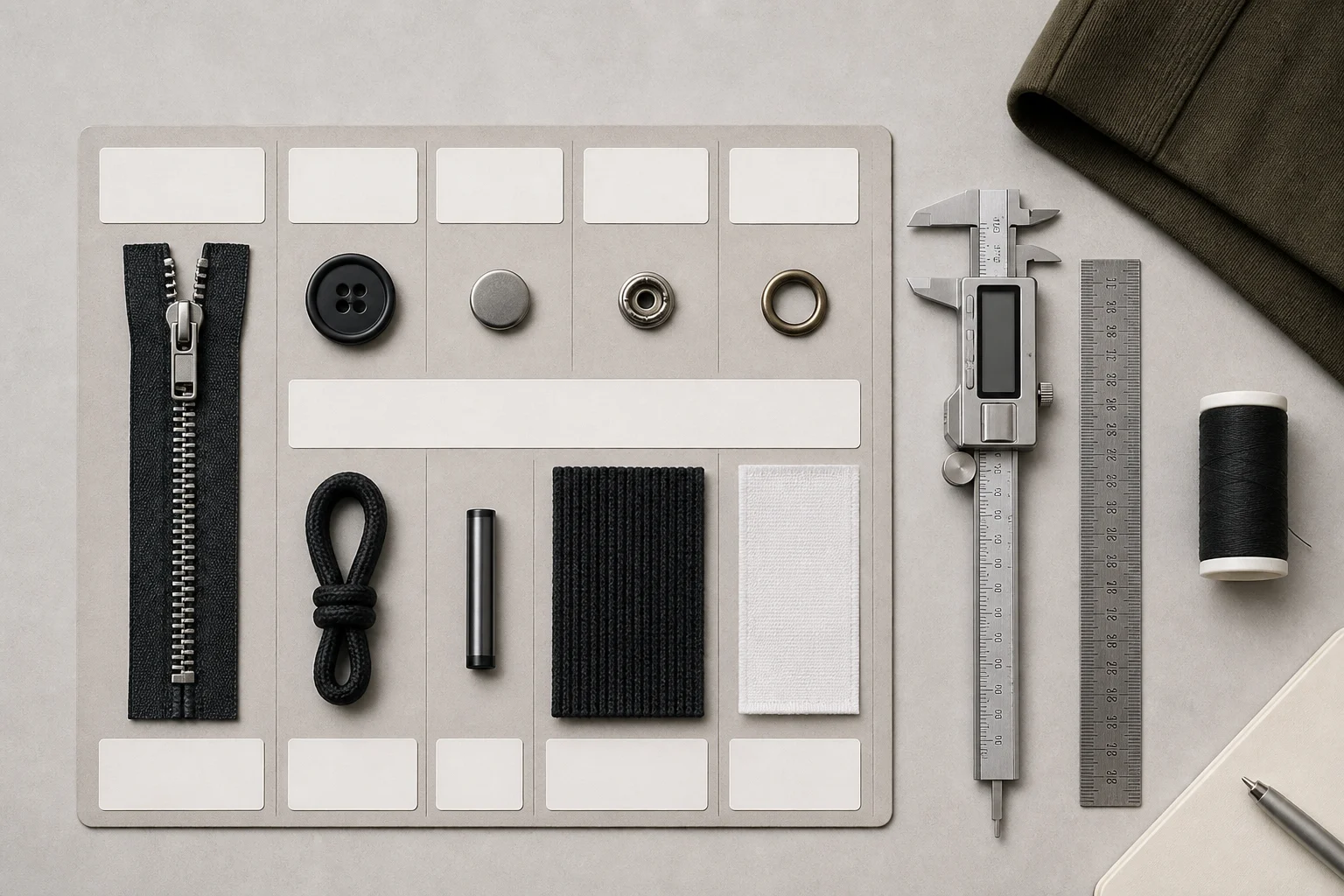 Garment Trim Card Approval: What to Lock Before Bulk
