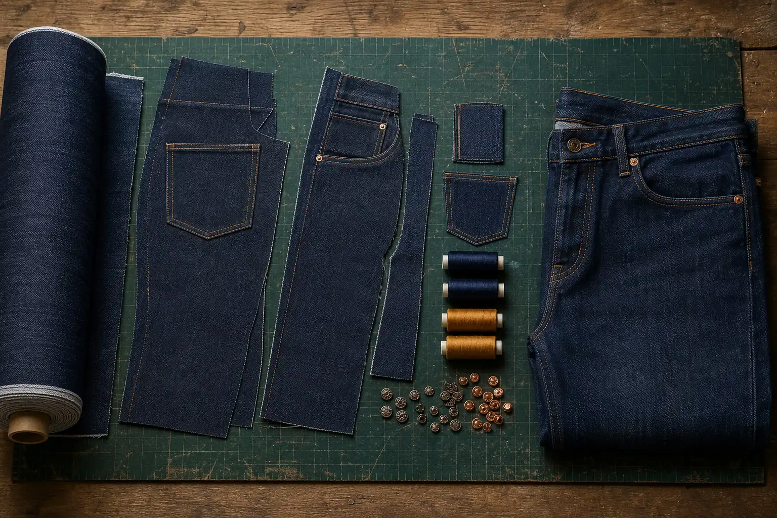 How Are Jeans Made? From Denim to Final Inspection