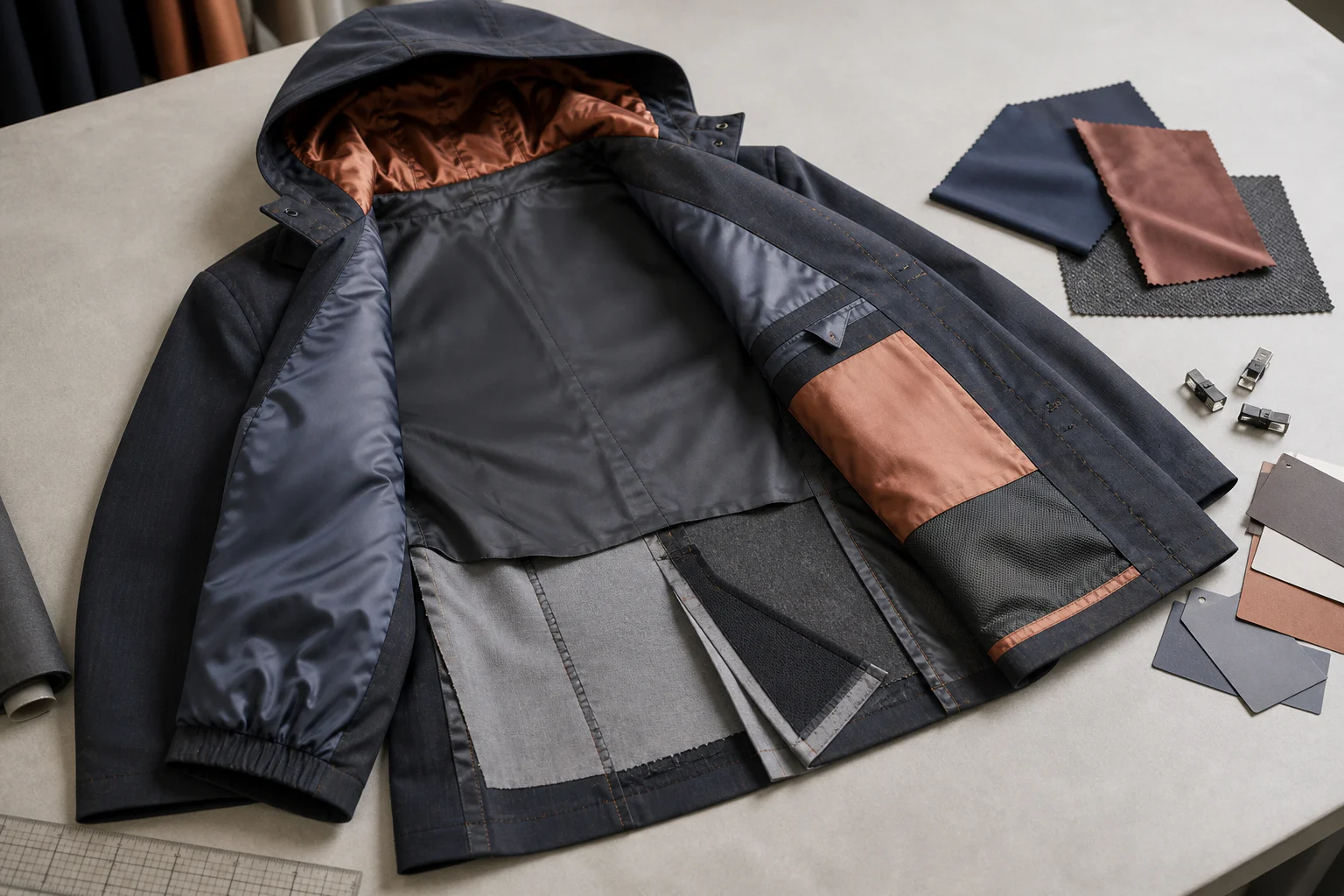 Jacket and Coat Lining Types: A Brand Specification Guide