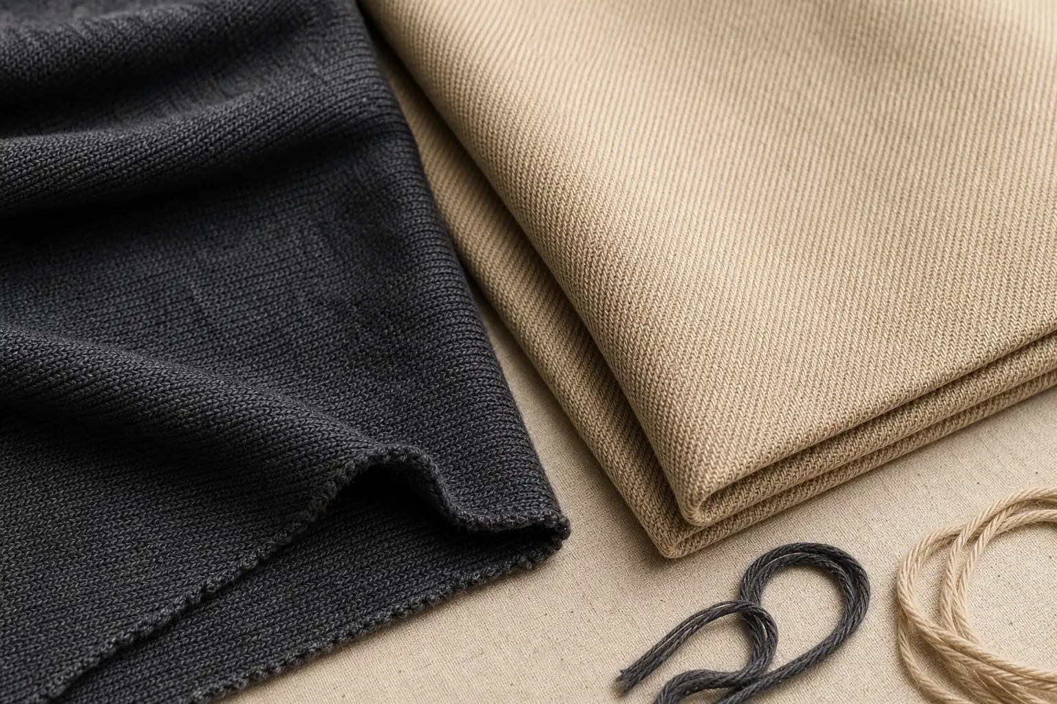 Knit vs Woven Fabric: Fit, Construction and Sampling