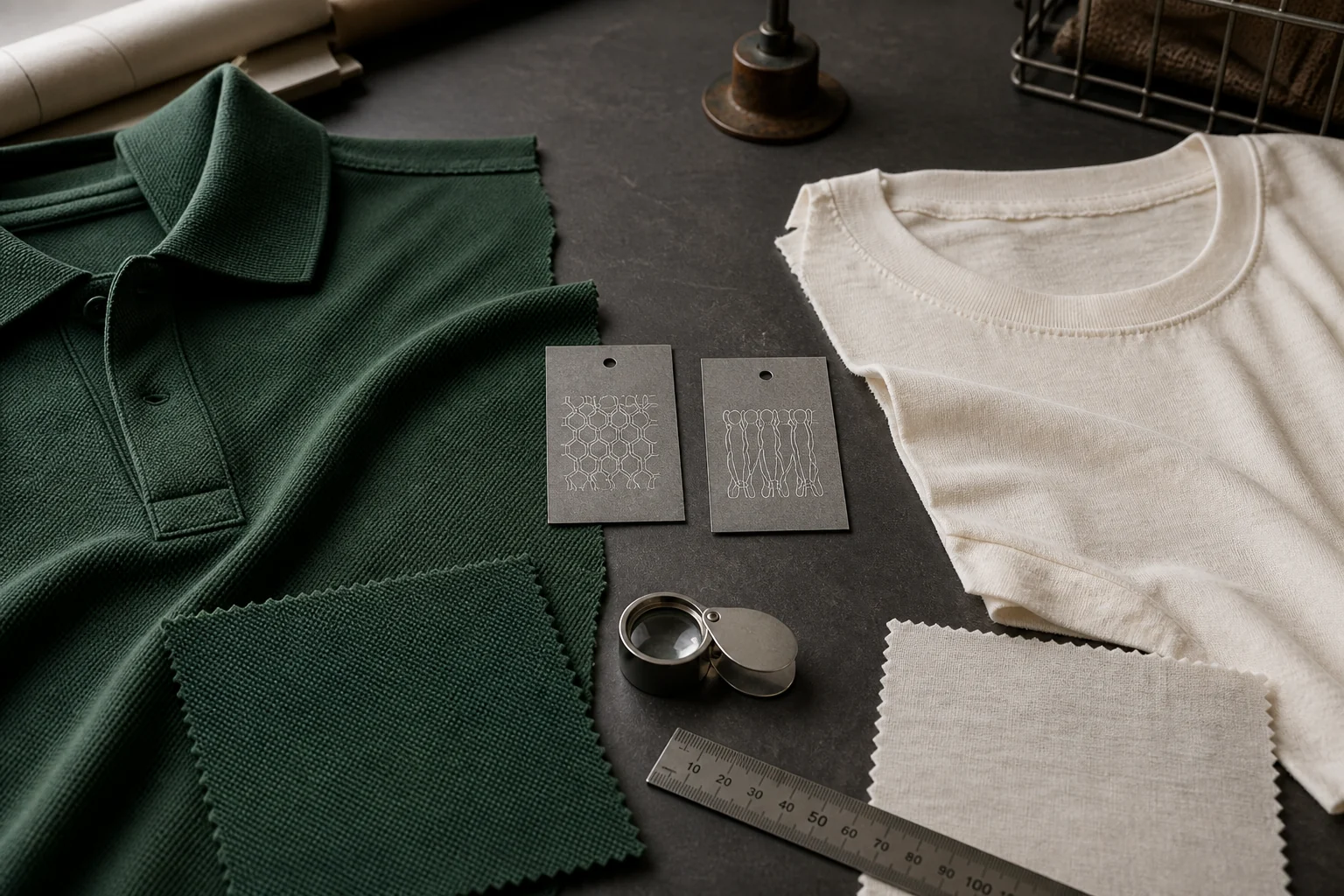 Pique vs Jersey Fabric: Choosing Knit for Polos and T-Shirts